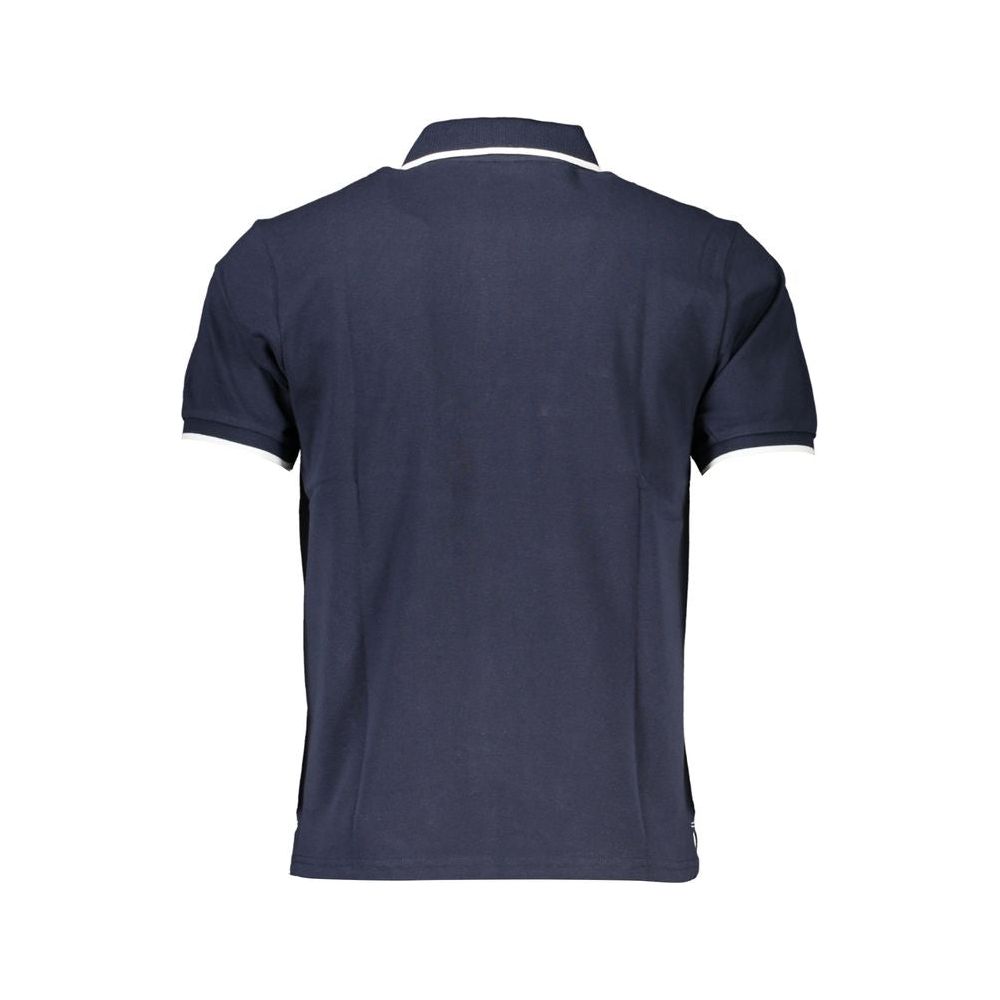 North Sails Blue Cotton Polo Shirt blue-cotton-polo-shirt-46