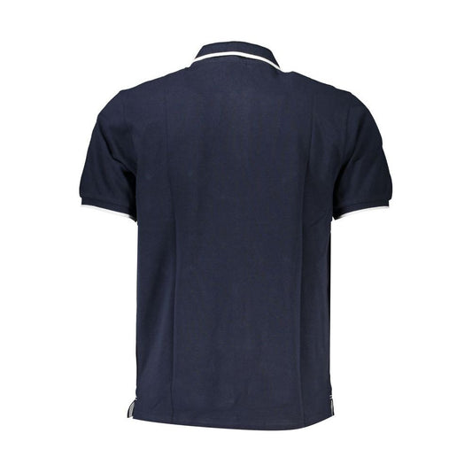North Sails Blue Cotton Polo Shirt blue-cotton-polo-shirt-34
