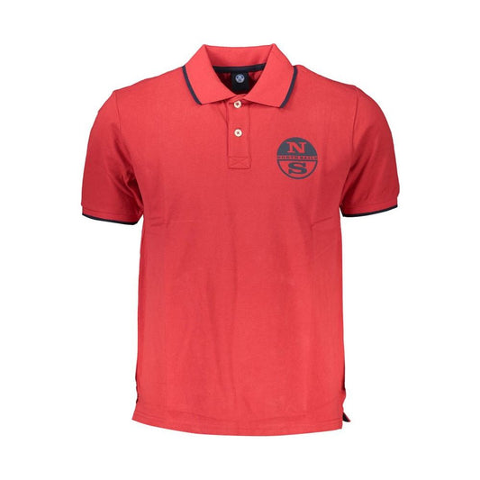 North Sails Red Cotton Polo Shirt red-cotton-polo-shirt-15