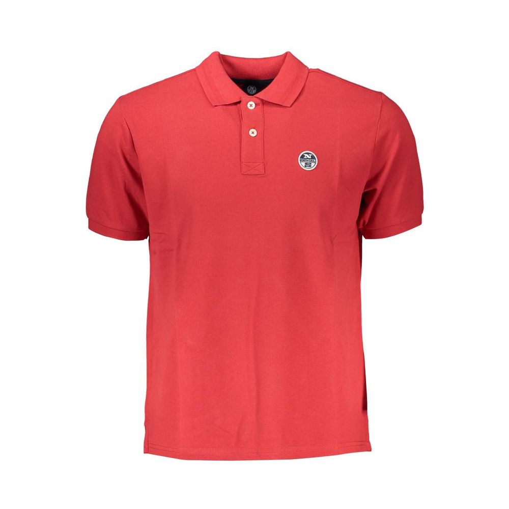 North Sails Red Cotton Polo Shirt red-cotton-polo-shirt-19