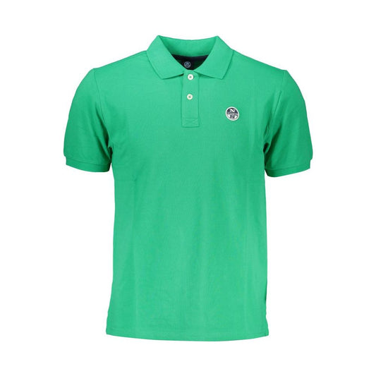 North Sails Green Cotton Polo Shirt green-cotton-polo-shirt-26
