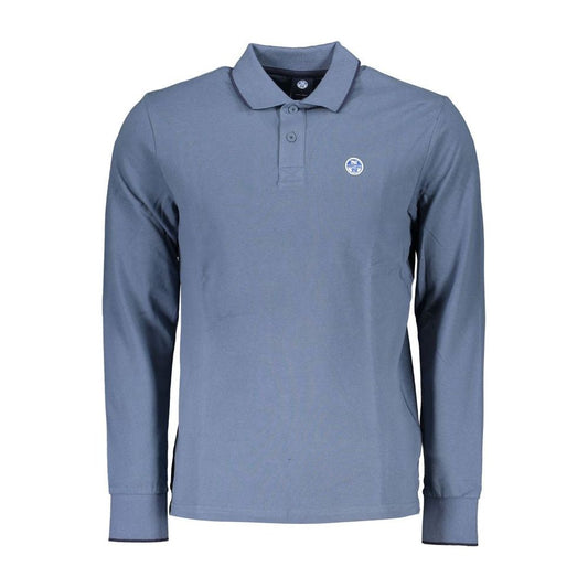 North Sails Eco-Conscious Blue Polo with Contrast Detailing eco-conscious-blue-polo-with-contrast-detailing
