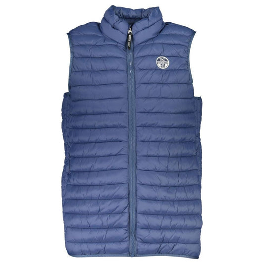 Sleek Sleeveless Zip-Up Vest with Pockets