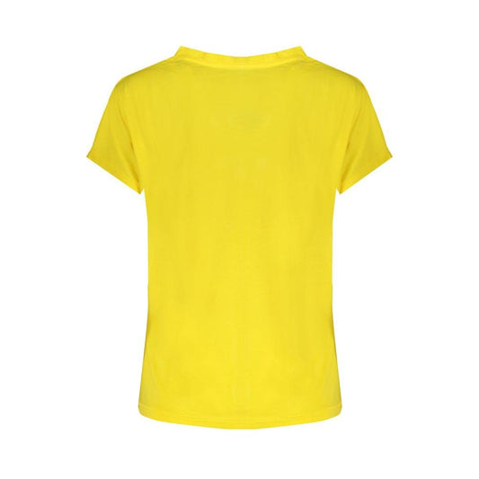 North Sails Yellow Cotton Tops & T-Shirt yellow-cotton-tops-t-shirt-1