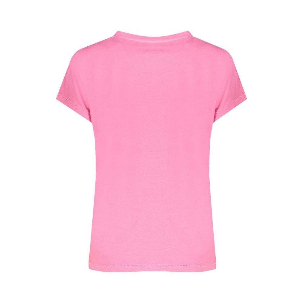 North Sails Pink Cotton Tops & T-Shirt pink-cotton-tops-t-shirt-5