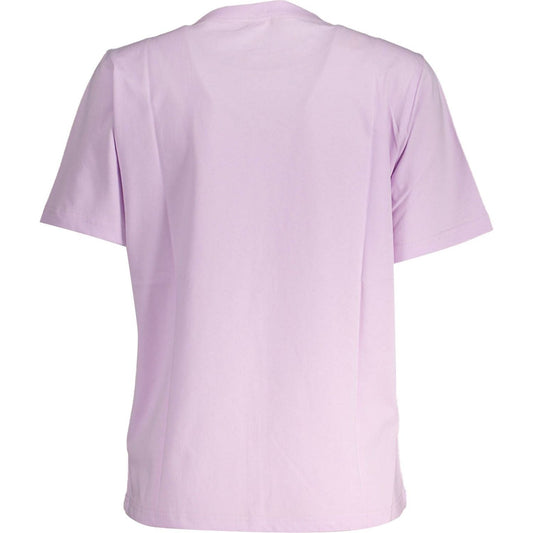 North Sails Chic Pink Organic Cotton Tee with Logo Print chic-pink-organic-cotton-tee-with-logo-print