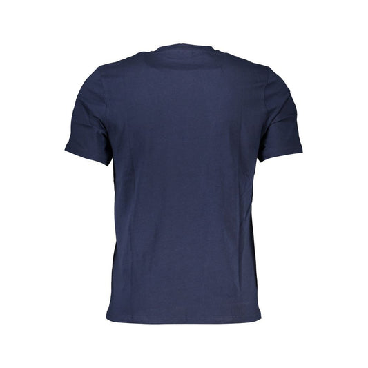North Sails Blue Cotton T-Shirt blue-cotton-t-shirt-92