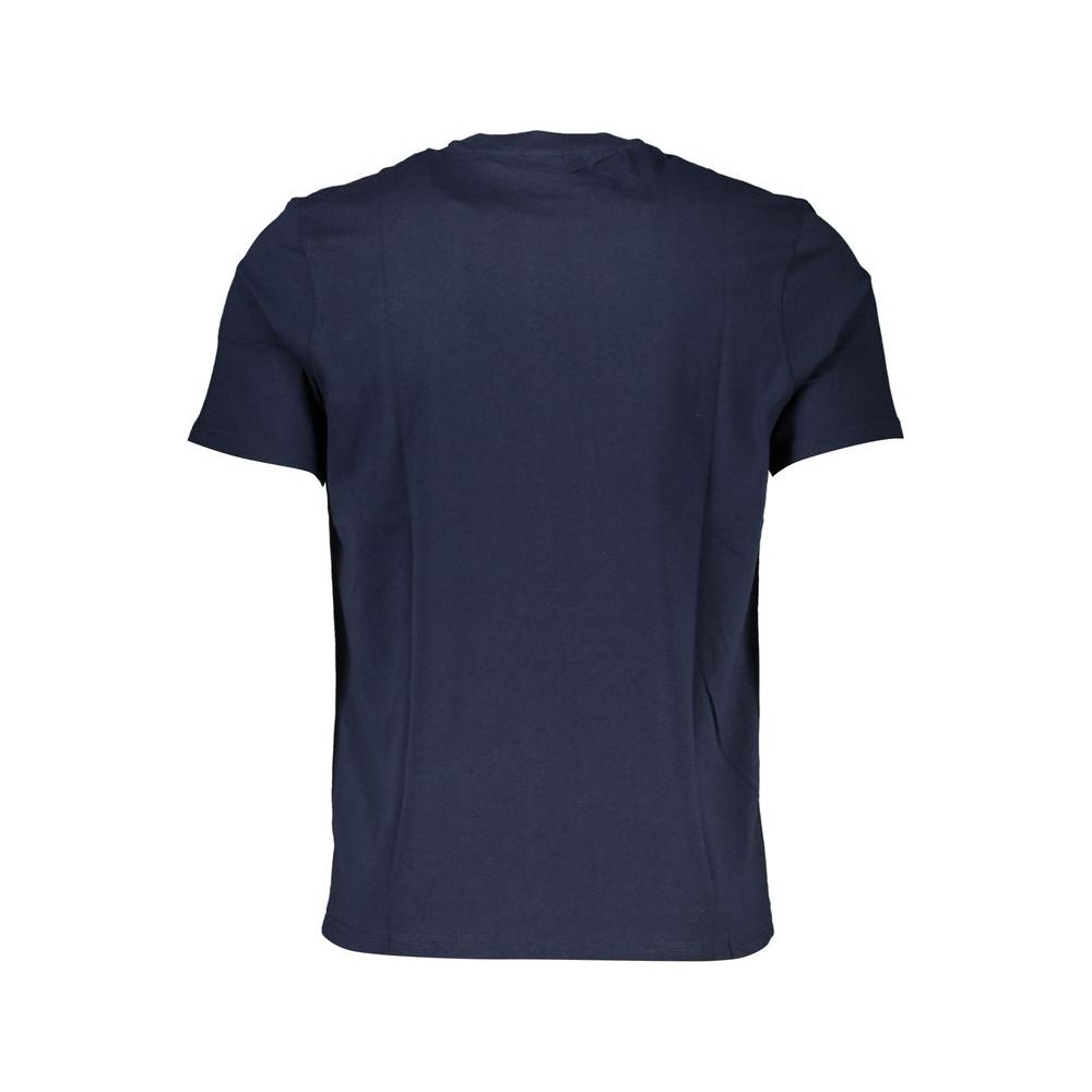 North Sails Blue Cotton T-Shirt blue-cotton-t-shirt-125