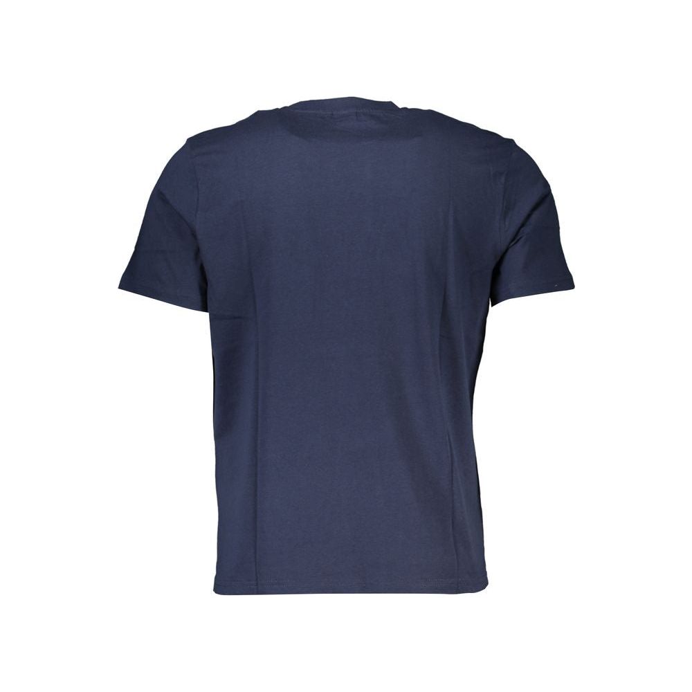 North Sails Blue Cotton T-Shirt blue-cotton-t-shirt-160