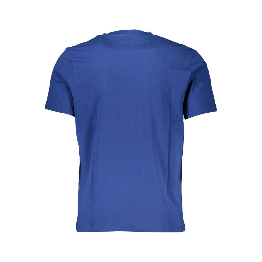 North Sails Blue Cotton T-Shirt blue-cotton-t-shirt-127