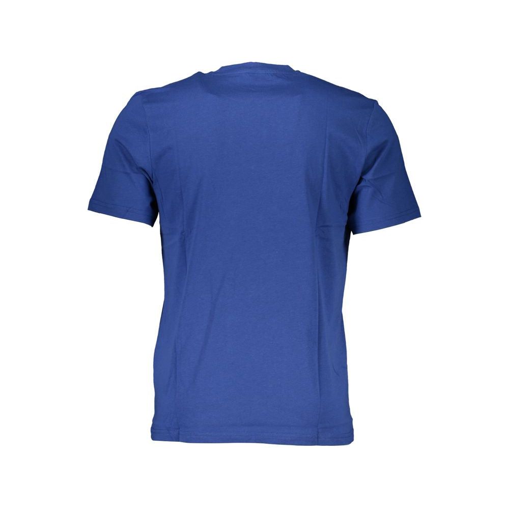 North Sails Blue Cotton T-Shirt blue-cotton-t-shirt-129