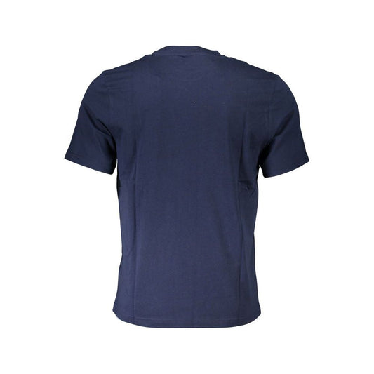 North Sails Blue Cotton T-Shirt blue-cotton-t-shirt-131