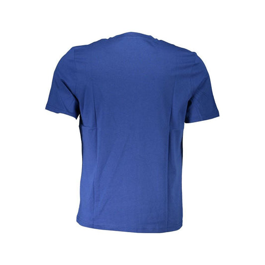 North Sails Blue Cotton T-Shirt blue-cotton-t-shirt-132