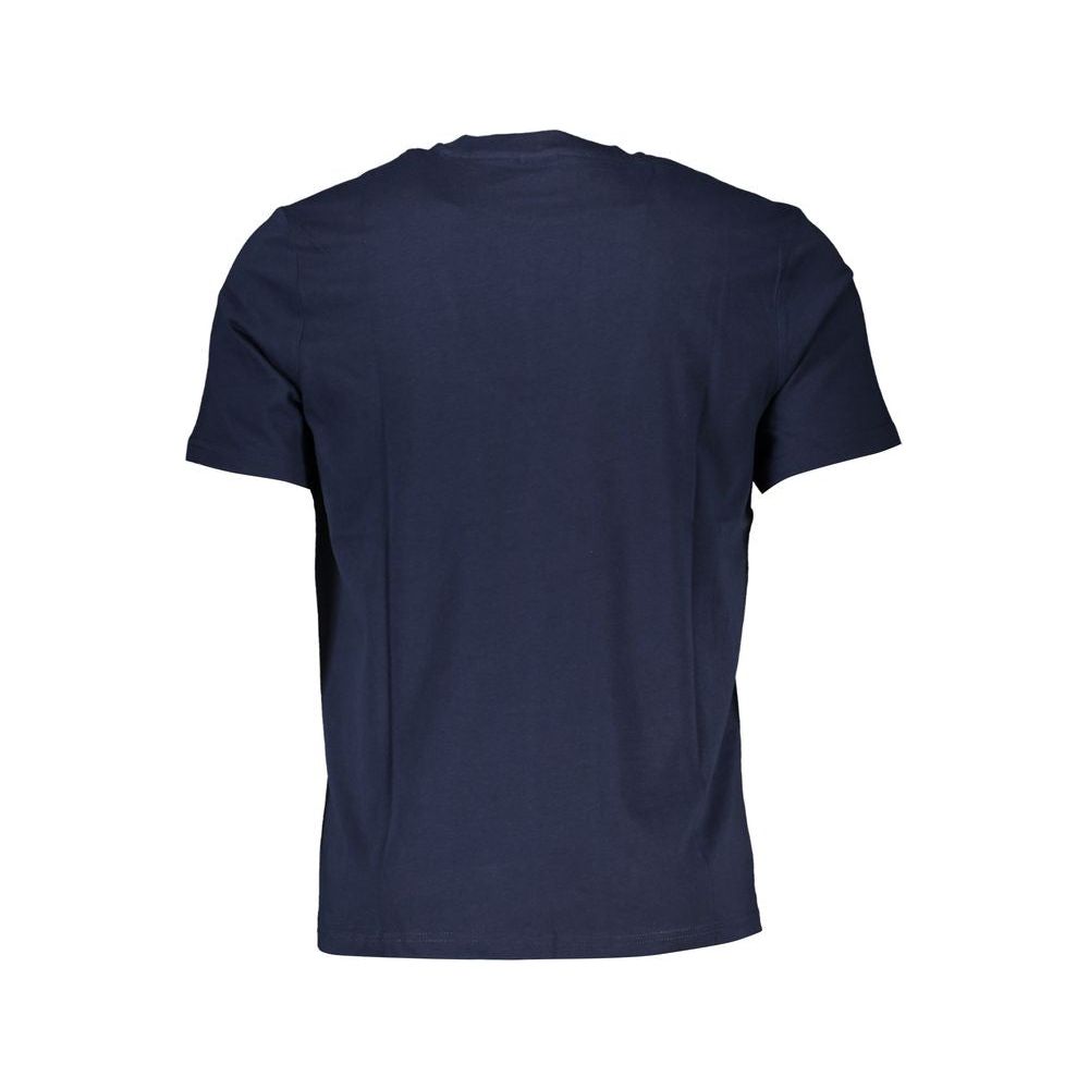 North Sails Blue Cotton T-Shirt blue-cotton-t-shirt-121