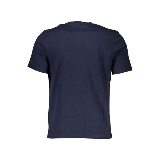 North Sails Blue Cotton T-Shirt blue-cotton-t-shirt-122