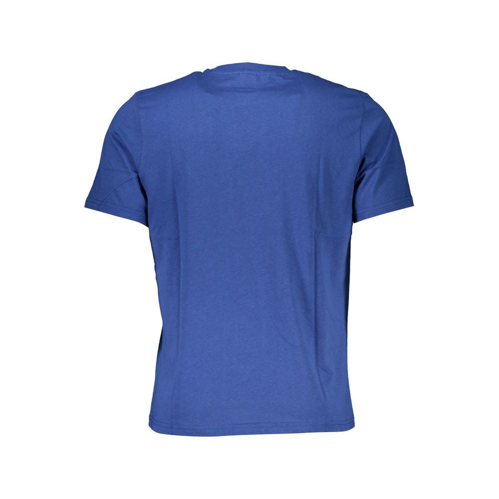 North Sails Blue Cotton T-Shirt blue-cotton-t-shirt-123