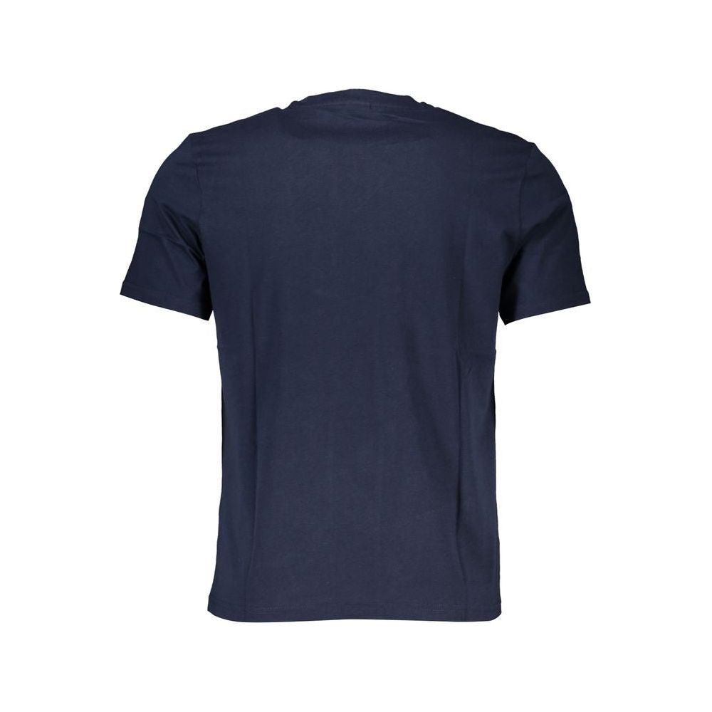 North Sails Blue Cotton T-Shirt blue-cotton-t-shirt-124