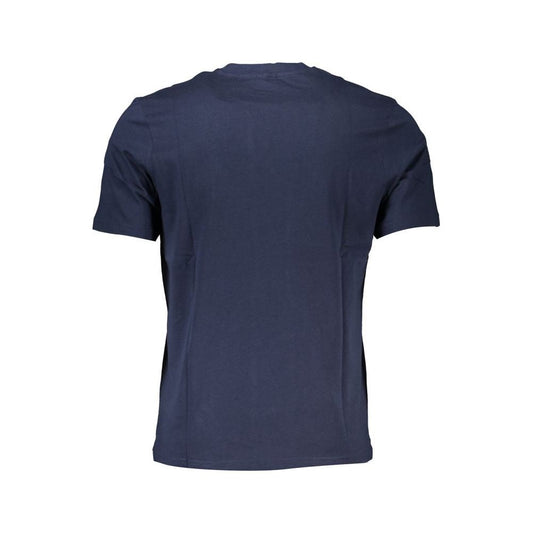 North Sails Blue Cotton T-Shirt blue-cotton-t-shirt-87
