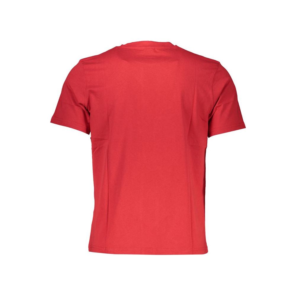 North Sails Red Cotton T-Shirt red-cotton-t-shirt-42