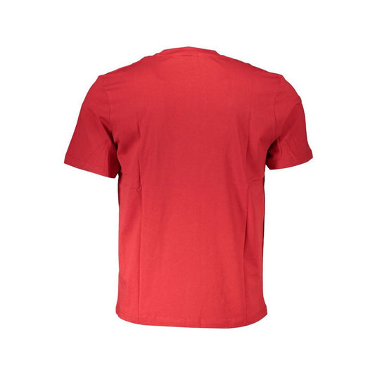 North Sails Red Cotton T-Shirt red-cotton-t-shirt-46