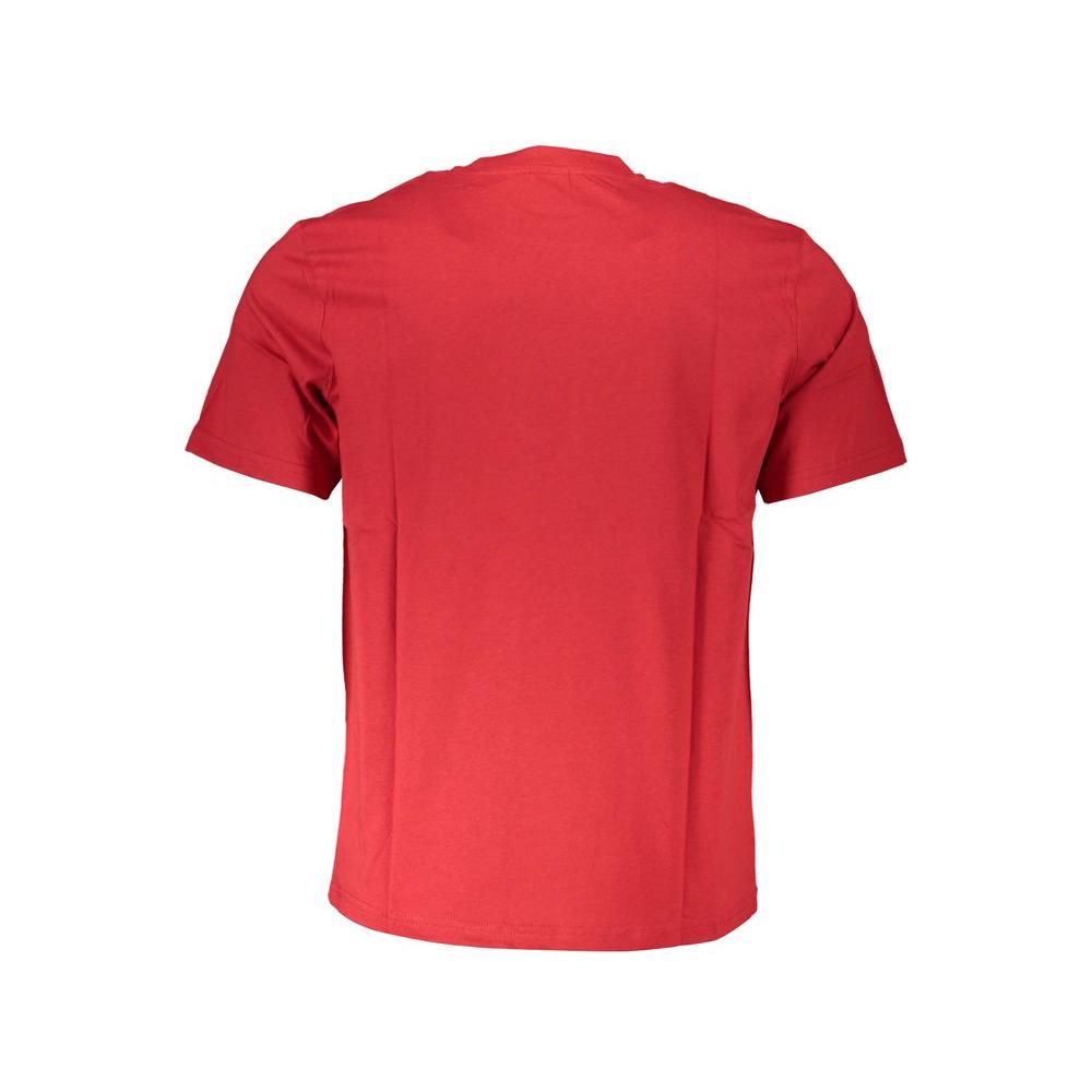 North Sails Red Cotton T-Shirt red-cotton-t-shirt-47