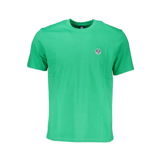 North Sails Green Cotton T-Shirt green-cotton-t-shirt-52