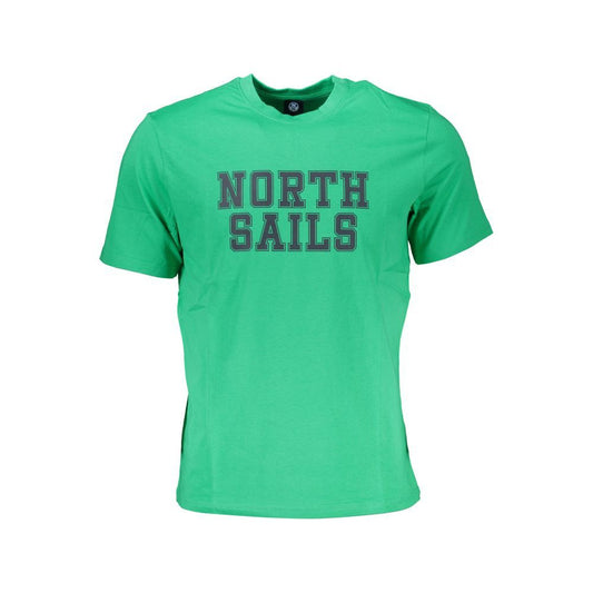 North Sails Green Cotton T-Shirt green-cotton-t-shirt-62
