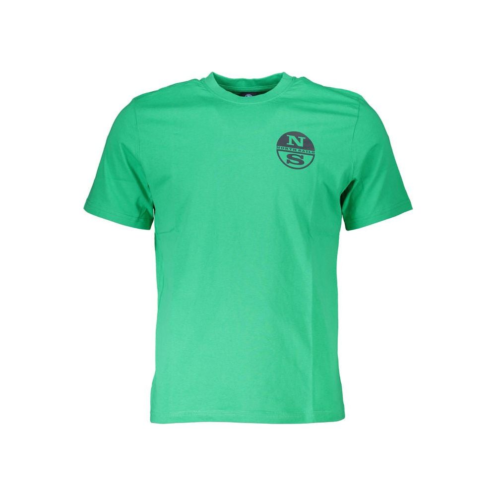 North Sails Green Cotton T-Shirt green-cotton-t-shirt-64