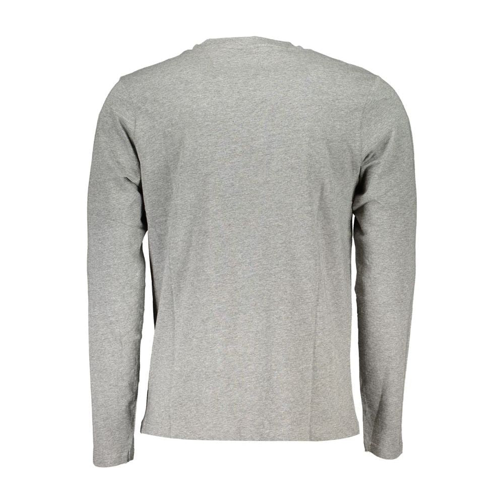 North Sails Gray Cotton T-Shirt gray-cotton-t-shirt-27