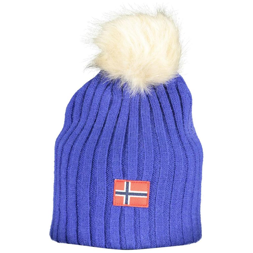 Norway 1963 Blue Polyester Hat blue-polyester-hat-1