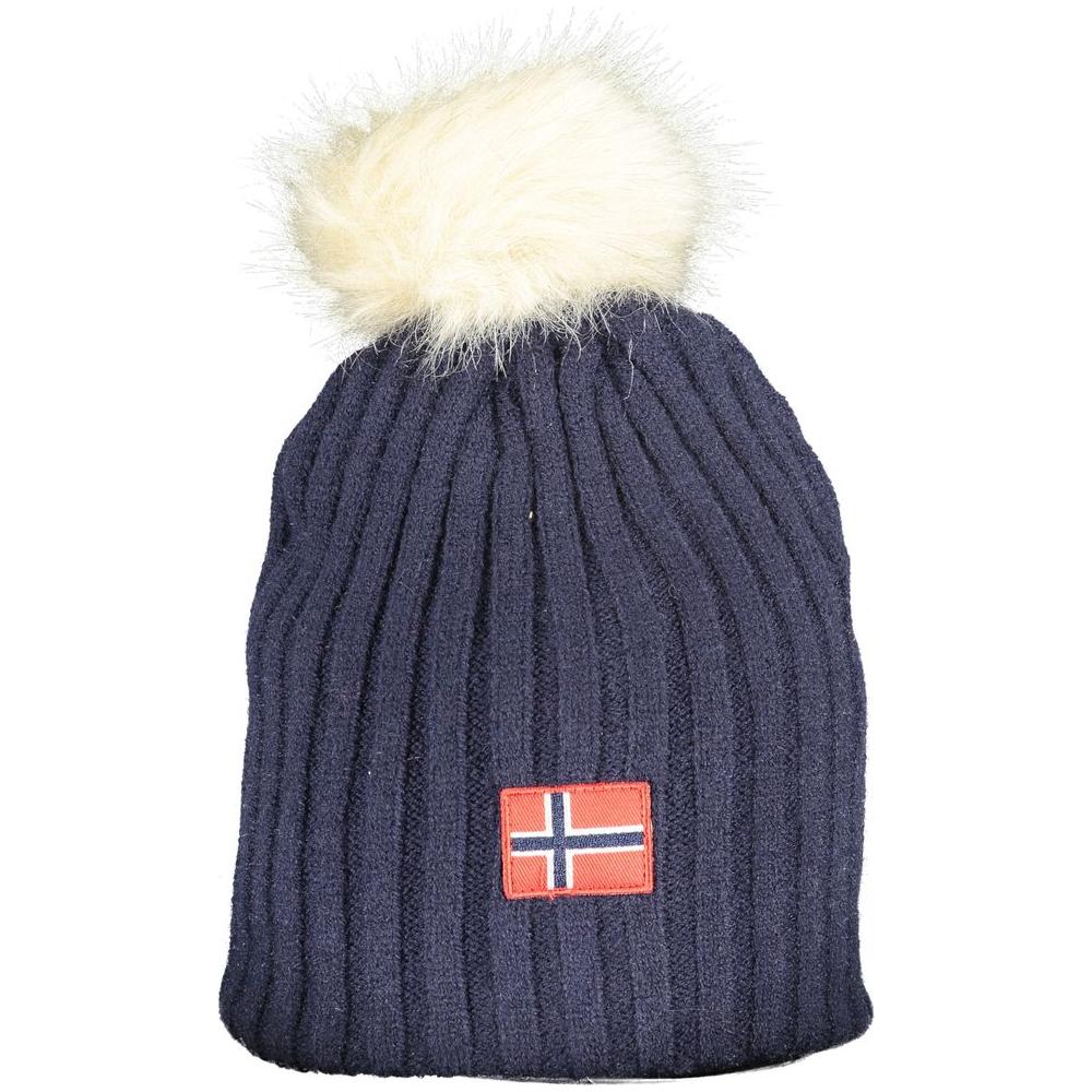 Norway 1963 Blue Polyester Hat blue-polyester-hat-2