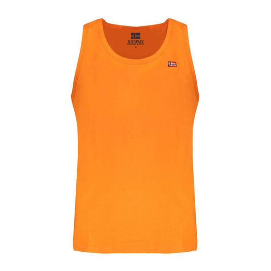 Orange Cotton Shirt Norway 1963