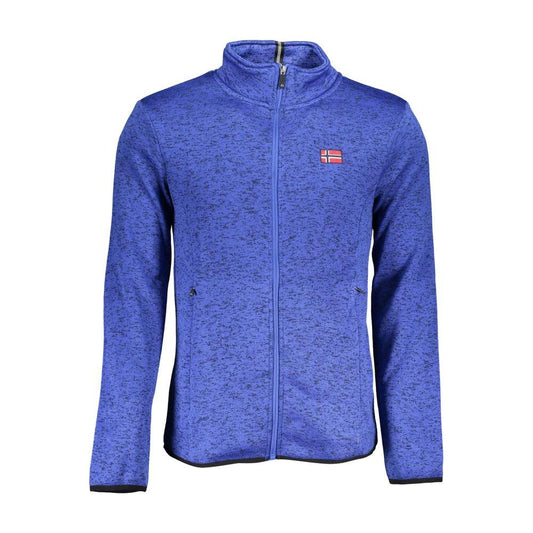 Norway 1963 Sleek Blue Long Sleeve Zip Sweatshirt sleek-blue-long-sleeve-zip-sweatshirt
