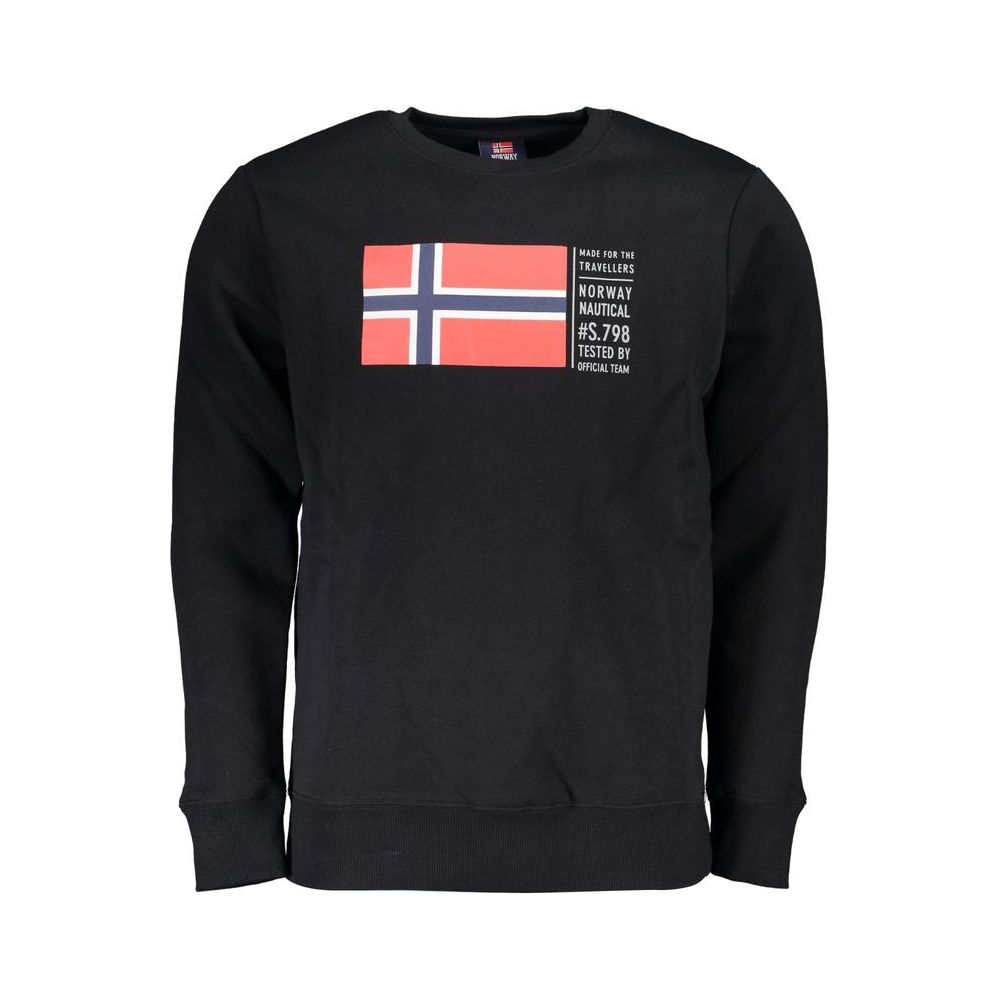 Norway 1963 Black Cotton Sweater black-cotton-sweater-17