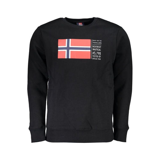 Norway 1963 Black Cotton Sweater black-cotton-sweater-17
