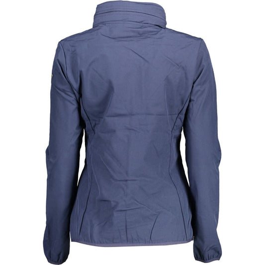 Norway 1963 Chic Blue Sportswear Jacket with Removable Hood chic-blue-sportswear-jacket-with-removable-hood