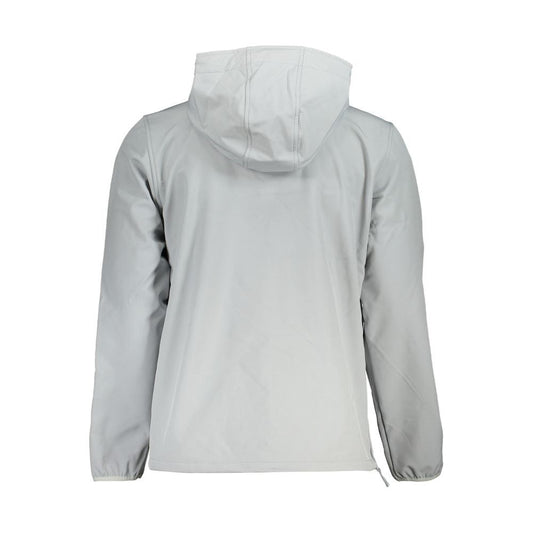 Norway 1963 | Gray Soft Shell Hooded Jacket| McRichard Designer Brands   