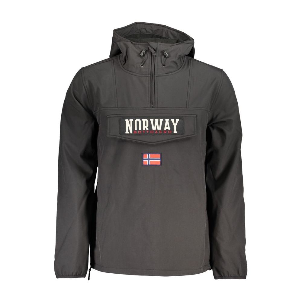 Norway 1963 | Sleek Soft Shell Hooded Jacket for Men| McRichard Designer Brands   
