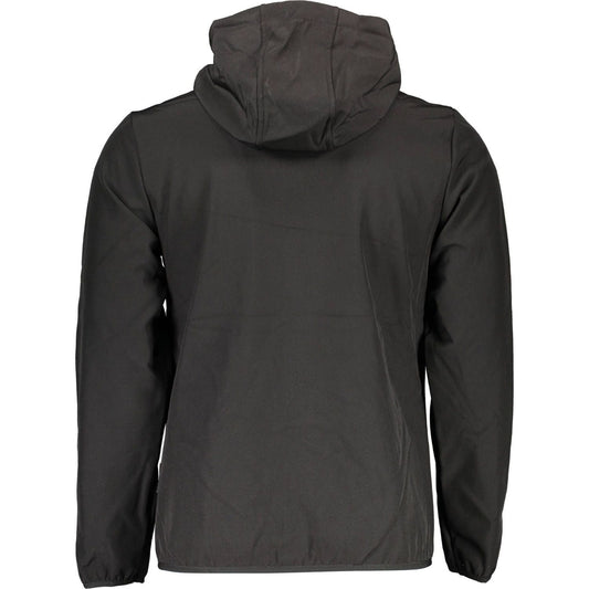 Norway 1963 | Sleek Soft Shell Hooded Jacket in Black| McRichard Designer Brands   