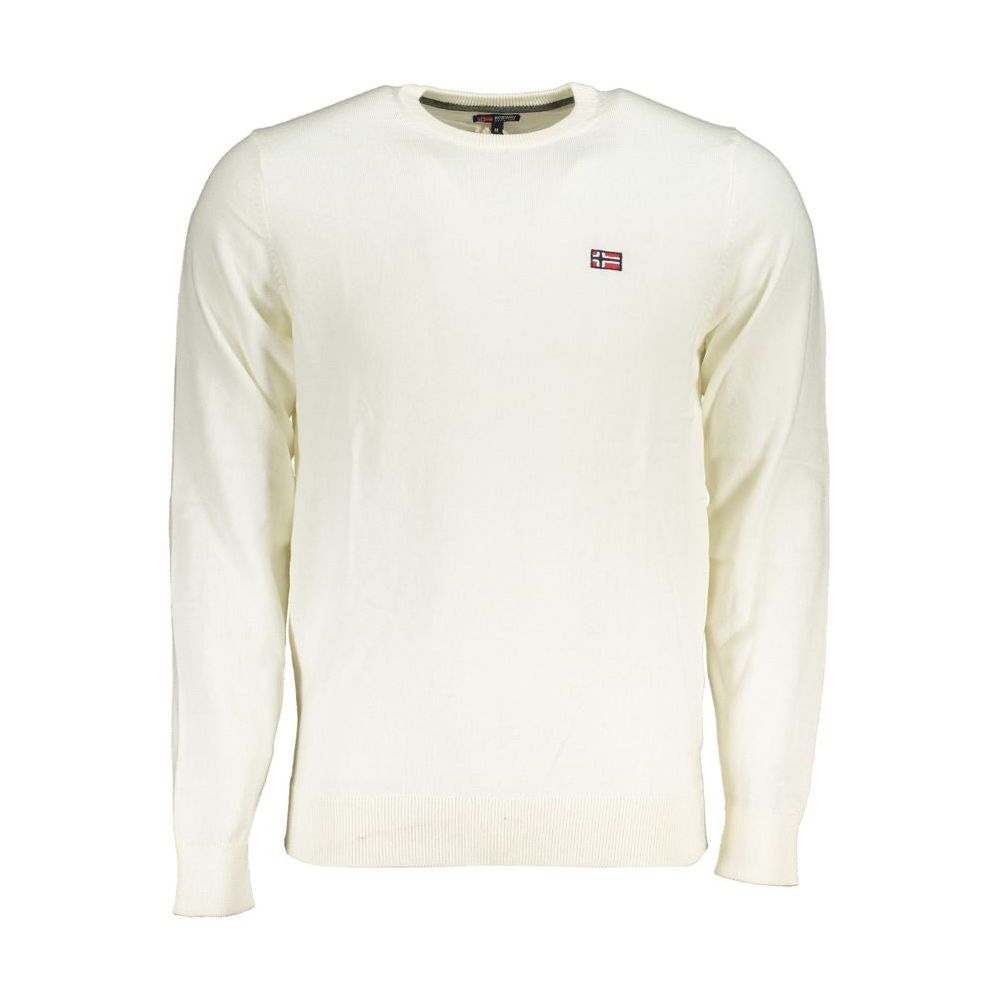 Norway 1963 White Fabric Sweater white-fabric-sweater-6