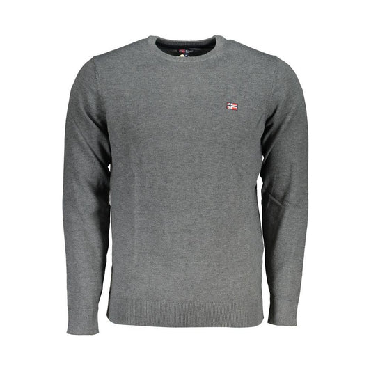 Norway 1963 Gray Fabric Sweater gray-fabric-sweater-7