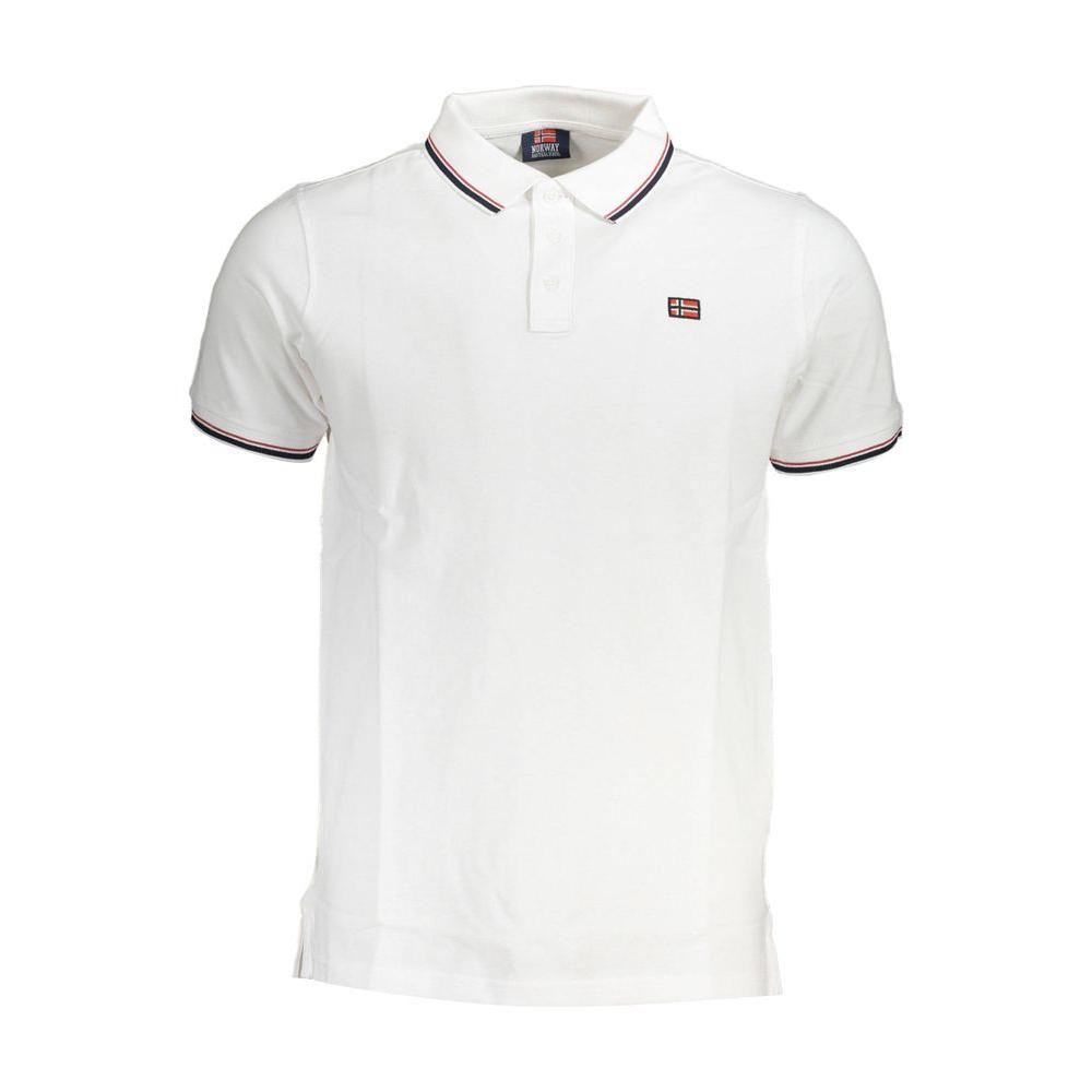 Norway 1963 White Cotton Polo Shirt white-cotton-polo-shirt-3