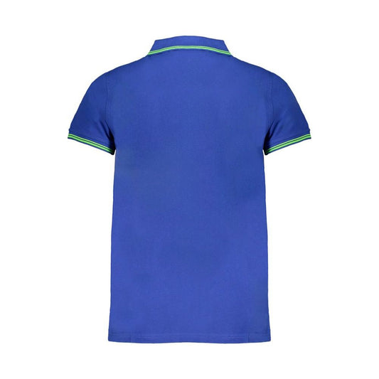 Norway 1963 Blue Cotton Polo Shirt blue-cotton-polo-shirt-52