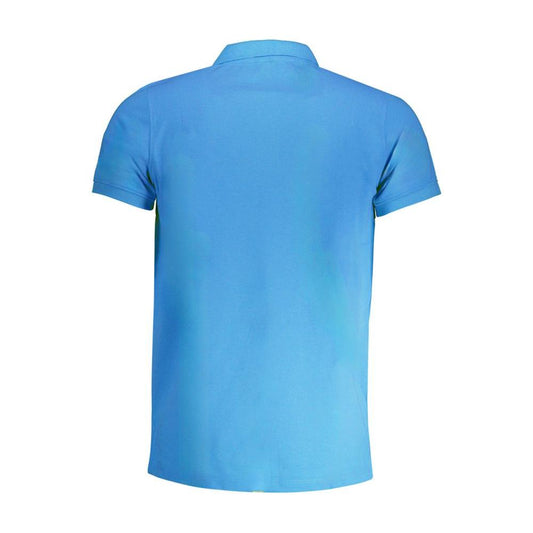 Norway 1963 Blue Cotton Polo Shirt blue-cotton-polo-shirt-53