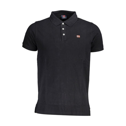 Norway 1963 Black Cotton Polo Shirt black-cotton-polo-shirt-12