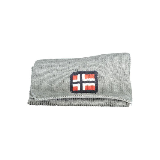 Norway 1963 Gray Acrylic Scarf gray-acrylic-scarf