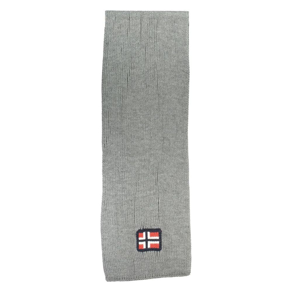 Norway 1963 Gray Acrylic Scarf gray-acrylic-scarf