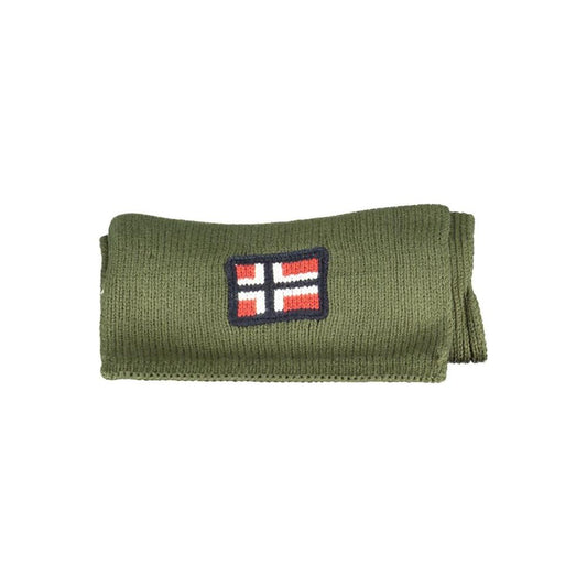 Norway 1963 Green Acrylic Scarf green-acrylic-scarf