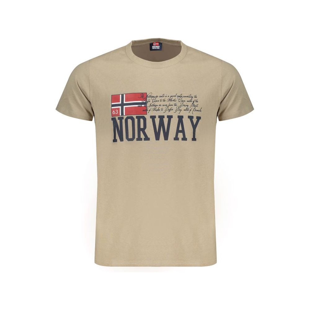 Norway 1963 Beige Cotton T-Shirt beige-cotton-t-shirt-45