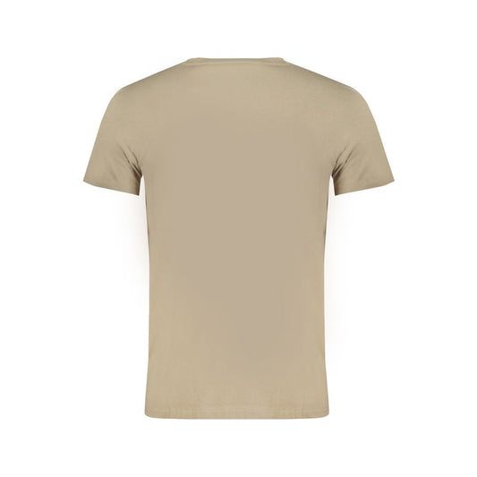 Beige Cotton T-Shirt